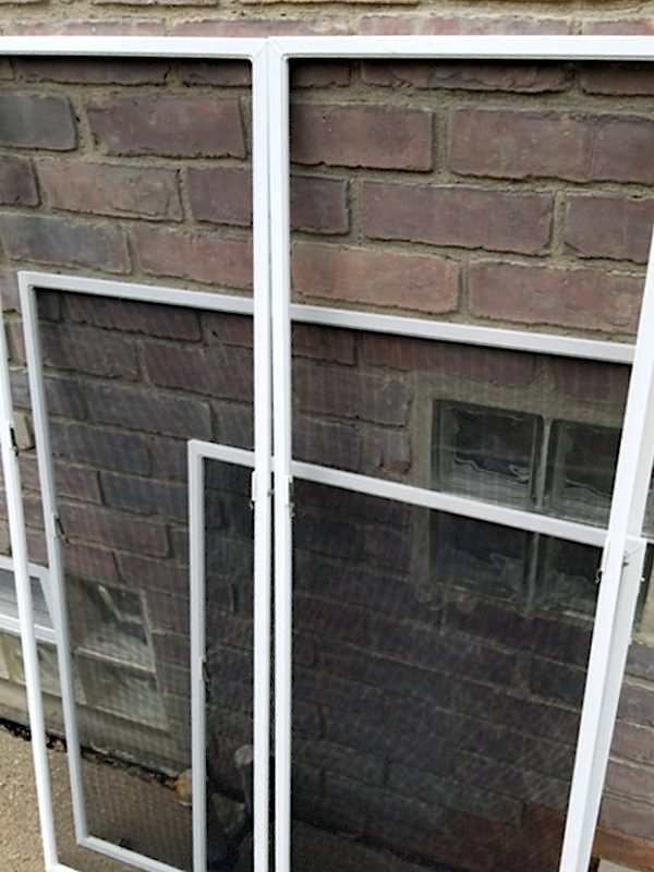 Window Screens After Cleaning